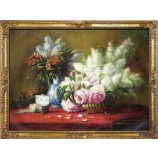 Y547 158x115cm Still Life Flower Oil Painting for Hotel Artwork