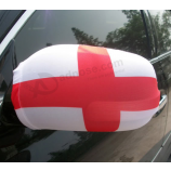 Dye sublimation printed world cup national car mirror flag