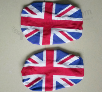 Bandera de Inglaterra cubierta lateral del espejo del coche para los fanáticos del fútbol