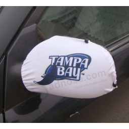 Custom made car side mirror cover for advertising