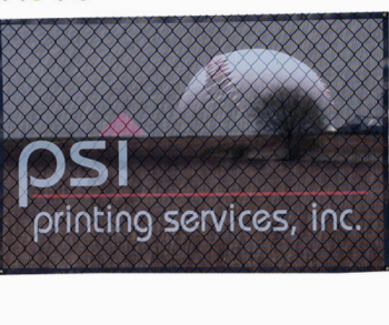 Advertising sign printed PVC coated mesh vinyl banner