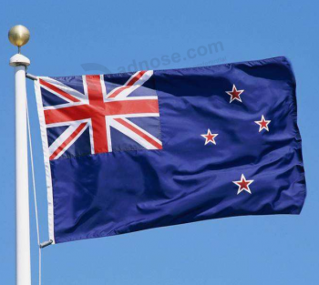 Hängende Neuseeland-Staatsflagge alle Größenlandgewohnheitsflagge