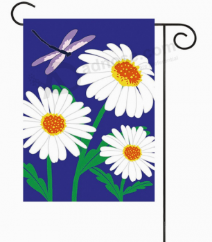 Impresión por sublimación de doble cara bandera de jardín por mayor