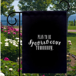 Wholesale custom flower outdoor seasonal yard flag