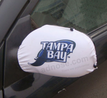 Cubierta flexible de la bandera del espejo del lado del calcetín del espejo del coche con su logotipo
