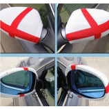 Vista posteriore copri bandiere auto specchietti retrovisori esterni
