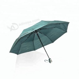 HAPPY SWAN Fully Automatic chinese umbrella Man's Umbrella 3 Folding Outdoor Windproof Umbrella Rain Gear