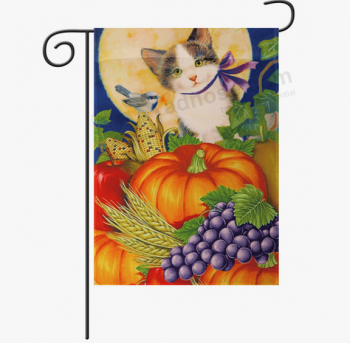 Bandera decorativa casera del jardín de Halloween de la bandera de la yarda