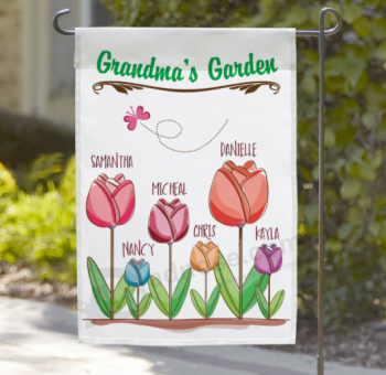 Bandiera del giardino giorno del ringraziamento stile appeso stampa personalizzata