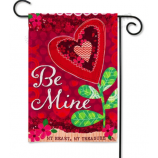 12''*18" inch factory custom garden flag for Valentines Day with high quality and any size