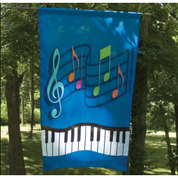 Factory cheap custom decorative garden house flags