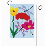 Cheap custom sublimation garden flag for birthday with high quality and any size