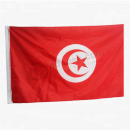Bandiera nazionale del paese a maglia in poliestere logo nazionale