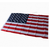 Prix usine personnalisé polyester drapeau national drapeau américain