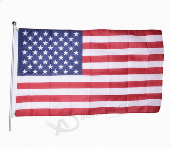 Land vlag standaard nationale amerikaanse land vlag