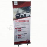 Soporte económico para banner desplegable roll ups retráctil roll up banner stand