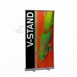 Ups banner printing advertising roll up display signs roll up banner mockup psd with high quality and any size