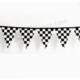 Pennant flag full color triangle hanging bunting banner with high quality and any size