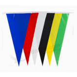 Banderín de poliéster banderola de bandera del mundo mini pe