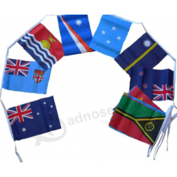 National flags bunting promotional flying string flag