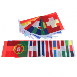 お祝いペナント装飾的な国家文字列の旗旗