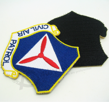 Factory customized uniform stick on badges and patches
