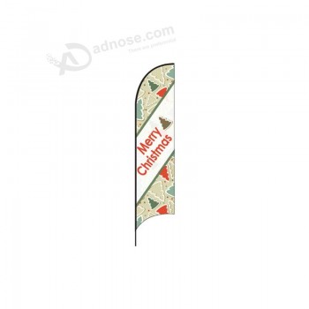 Wholesale custom design outdoor swooper feather banner 2.8m beach flag with your logo