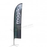 Advertising Flying Beach Flag Banner Promotion Feather Flag Flying Flag with high quality and any size