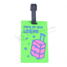 Factory custom 3d waterproof boot silicone luggage tag
