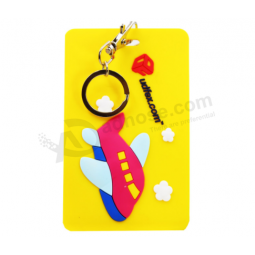 3D sublimation silicone tags for luggage bag and baggage