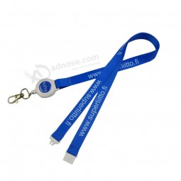 Wholesale Custom Fashionable Sublimation Retractable Lanyards with your logo