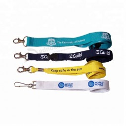 Promotional custom printed id card lanyard,polyester lanyard with your logo