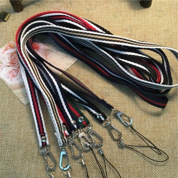 Cordon de travail pour lanière pour oukitel k3 accessoires de téléphone boucle en métal sangle de cou en coton porte-clés longue bande de corde