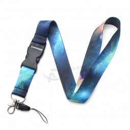 Ransitute starry sky mobile phone strap neck lanyard key ID card mobile phone USB bracket lanyard ribbon