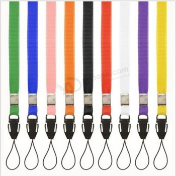 10x Lanyards Neck Strap For ID Pass Card Badge Gym Key/Portacellulare usb per cellulare