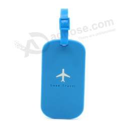 Popular Custom Logo Hard Plastic Luggage Tag for Travel Business