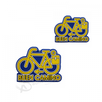 Patches de logotipo de borracha personalizado patches macios 3d pvc