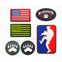 Personalized Rubber Logo badge 3D Soft PVC Patch for Clothing decoration