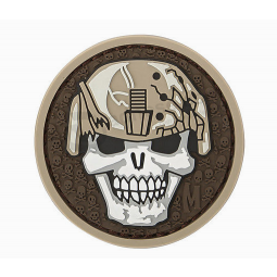 Skull military patch custom soft rubber 2D 3D pvc patch