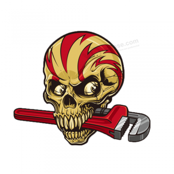 Custom Material Size Horrify Scary Cartoon Car Sticker