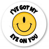 Hot Sale Car Monogram Decal Emoji Smiley Face Circle Sticker