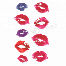 Werbe Dekorationen Autofenster Kuss Lippen Aufkleber