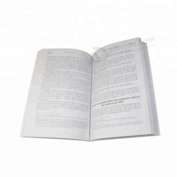 Novela de bajo precio/Libro de tapa blanda de ficción personalizado impreso tapa blanda para colorear novela