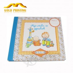 Personalizado de alta calidad de papel de impresión de memoria para bebés libros