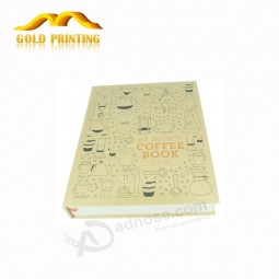 China cheap high quality coffee table book printing