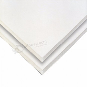 Gestanzte PVC-Hartschaumplatte Forex weiße PVC-Schaumfolie 4x8ft bedruckbare PVC-Schaumplatte