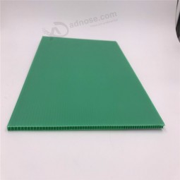 Coroplast PP corrugado plástico plisado polipropileno acanalado hoja de tablero hueco para revestimiento de piso