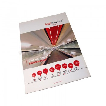 Quality perfect binding custom paper product catalogue printing