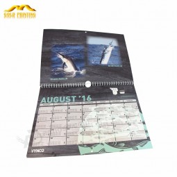 工場直接供給安い壁のカレンダーの印刷
