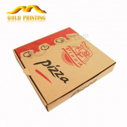 Pas cher prix livraison carton personnalisé emballage boîte à pizza
